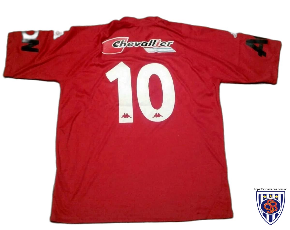 Camiseta titular cuando Sportivo Barracas fue gerenciado.